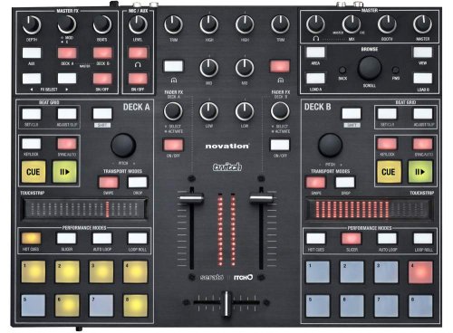 novation DJコントローラー Open Box Novation Novation TWITCH DJ Controller | Guitar Center
